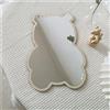 Sarah Duke Specchio per Camera dei Bambini da Parete in Acrilico, Adesivo a Specchio con Coniglio, Specchio Dolce con Orso e Adesivo in Legno per Decorazione di Camera dei Bambini e Bagno (Orso)