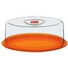 Cosmoplast, Copritorta Medio, Pasticceria E Cake Design, Ø 26 h. 10, Colori Assortiti