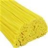TOAOB THE ONE AND ONLY BABY TOAOB 400 Pezzi Scovolini Steli Ciniglia Giallo 30cm Fibra Pipe Cleaner per Lavoretti Decorativi Arte Artigianato Festa Decorazion Fai da Te