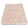 Casatessile Tappeto da Bagno City in Cotone, Grande Scendidoccia Assorbente - Beige Nocciola, 90x120 cm