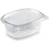marketcaffe [100] Vaschette 500cc Quadrate in PET, Plastica: La Soluzione Completa e Sostenibile per il Confezionamento Alimentare, Ottimizzata per la Conservazione, Antigoccia