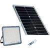 Generico FARO FARETTO SOLARE 8200 DA ESTERNO 6500K 200W SMD CON PANNELLO SOLARE E TELECOMANDO TIMER IP67 ESTERNO [Classe di efficienza energetica A] 200W SMD