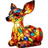 Generico Lampada Notturna LED | Morbido Ornamento Artistico Retro | Lampada Notturna in Resina a Forma di Animale | Per Camera da Soggiorno Studio Appartamento Dormitorio Ragazzi Ragazze Bambini
