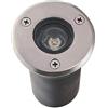 UNIVERSO Faretto led Rotondo ad incasso calpestabile 1,5 watt segnapassi luce 3000K giardino esterni IP65