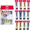 Amsterdam Set di colori acrilici Amsterdam 12 x 20 ml Colori pastello - Alta coprenza, viscosità uniforme, confezione ecologica - Per artisti, hobbisti e studenti