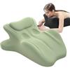 LLNWYGEB Cuscino per Coppie a 27° per intimità e Supporto, Angolo di 27°, Cuscino per Coppie Sweet Spot, Cuneo in Memory Foam, Cuscino ergonomico per Coppie,Verde