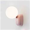 PZEOB Prononi murali in Resina Apparecchi per Lampada da Parete Small Wall Sconce Light Lampada a Parete a 3 Colori lampade da Bagno Lampade per vanità
