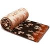 Best Wool Coperta Lana Merinos 140x200 cm - Morbida in 100% Lana di Pecora Merino - Grande e Soffice - Peso 500 g/m2 - Materiale Traspirante