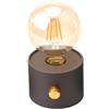 Generic Lampada da campeggio - Lanterna LED antica | Luce LED per camera da letto, luce per atmosfera creativa, lampada decorativa da tavolo da campeggio per esterni e interni