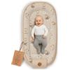 Totsy Baby Riduttore lettino neonato - 65x120cm nido baby nest antisoffoco culla pod cocoonababy confortevole cotone waffle babynest per neonati Giraffe