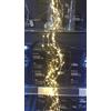 Self Import Agencies 80 MICROLED BIANCO CALDO CASCATA BATTERIE LUCI NATALE ADDOBBI PRESEPE