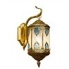 RUTXE Applique da parete mediterranea Paralume a lanterna marocchina in stili Tiffany Lampada a muro vintage turca Camera da letto Soggiorno Sala da pranzo Cucina Lampade da parete del sud-est asiatico