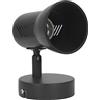 BROLEO Portalampada da Parete Semplice e Moderno Portalampada Girevole con Testa Girevole Base E26 Cablata 85-265V per Bar Caffetteria