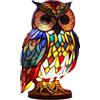 Generico Retro Resina macchiata Animale Lampada da Tavolo,Animale Serie di lampade da Tavolo Lampada da Comodino Piccolo Luce Notturna Decorativo