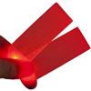 malyituk Iron Man Casco Flessibile Decorazioni Luminose a LED Luci Batman Flessibili Kit Cosplay Fai da Te Decorazioni RGB Supereroe per Regali Uomini (Rosso)