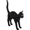 Seletti Jobby The Cat Lamp Black lampada da tavolo a forma di gatto nera