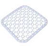 TopHomer Tappetino per lavello da cucina, tappetino protettore quadrato in plastica per lavello, pratico tappetino scolapiatti per lavello da cucina, design moderno