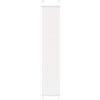 vidaXL Tenda Plissettata Bianca 45x200 cm Larghezza Tessuto 44,4 cm, Tenda per Finestra Plissettata, Tenda Plissettata, Tenda a Fisarmonica