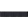 vidaXL Tappeto Rettangolare Nero 70x400 cm in bambù, Tappeto Rettangolare, Tappeto da Salotto, Tappeto in bambù, Tappeto da Soggiorno, Tappeto Moderno