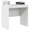 vidaXL Scrivania Bianco 80 x 50 x 76 cm, Scrivania compatta, Stile Moderno, Spazio ergonomico, Tavolo per Scrivere, Mobile Resistente per stanze Piccole