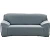 Surwin Copridivano Elasticizzato 1 2 3 4 Posti, Moda Stampa Elastico Universale Copridivani con Braccioli Fodera per Divano Antiscivolo Sofa Protettore (2 posti - 145-185cm,Antracite)