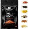 Spirituellementbien Incenso Profumato con Oli Essenziali Naturali Palo Santo Resina Profumata & Autentica in Grani 100 GR per Fumazione Brucia Profumo o Incensiere Protezione dei Luoghi, Purificazione