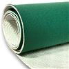 acquaverde | Mollettone Copritavolo, Panno in Feltro Verde Antimacchia e Base in PVC Bianco Antiscivolo e Antiurto, cm 140x320, Tovaglia Protettiva per Tavolo Rettangolare e da Gioco - MADE IN ITALY