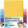 etérea Himmlische Qualität etérea Jersey lenzuolo con angoli 80x160-80x180 cm Giallo Epaisseur 15-20 cm - 100% Cotone - Oekotex materasso Letto copripiumino - lenzuola 80x160cm - 80x180cm Yellow