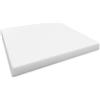 SaRani Spugna in Poliuretano Quadrata per Imbottiture di Cuscini Sedie Panche Sgabelli - Densità 30 kg/mc (55 x 55 x 3 cm)