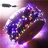 Aufun Lucine da Esterno Alimentate con Spina, Luci LED da 50M IP44 Impermeabili con 8 Modalità per Giardino, Matrimonio, Natale, Feste (50M 500 LED Multicolori)
