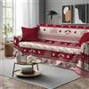 SpazioTessile Copritutto Arredatutto Telo arredo Copridivano Copriletto Tirolo Letto Divano 100% Puro Cotone Misure Maxi (350x300)