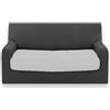 BIANCALUNA Copristruttura 2 posti Copridivano Genius Biancaluna da 140 a 180 cm R455 Grigio