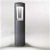 Gea Led Lampioncino Esterno Gea Led Janet Ges490 50h Led Lampada Terra Grigio Antracite Moderna Alluminio Gx53 Ip54