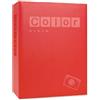 Instant Project Album Fotografico a Tasche per 100 Foto 15x23 15x20 con Copertina Rigida Colorata Pastello - Album Portafoto Salvaspazio - vari Colori a Scelta (Rosso)