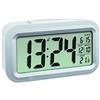 TFA Dostmann Lumio - Radiosveglia con batterie, colore: bianco