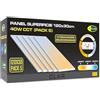 CLAR - Pannello LED 120x30, Plafoniera LED 120x30, Plafoniera da Soffitto, Pannello Illuminante, Dimmerabile CCT (3000ºk a 6000ºk), 40W (Pack 5)