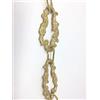ORION LIGHTSTYLE Catena decorativa per lampadari in ottone, 1 m, per lampadari Luster Lüster (ottone)