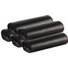 IlGruppone 100 Sacchi Spazzatura SuperResistenti Con Legacci Colore Nero Sacchetti Immondizia Condominiali Raccolta Differenziata Disponibili 30-60-110 Litri Antigoccia Antistrappo Impermeabili - Nero - 70x110