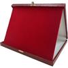 Generico Astuccio per targa | Cofanetto Espositivo per Targhetta | Elegante Porta Targa Blu o Rosso | Vari modelli per premiazioni e riconoscimenti (Rosso, 26x21cm)