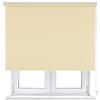 VIEWTEX Tenda a Rullo Opaca Termica/Oscurante Beige 220 X 250 cm - Made in Europe - 5 Anni di Garanzia