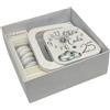 Regalami.shop bomboniera orologio cm 11x12 in marmo di carrara personalizzata, disponibile per tutte le cerimonie, completa di tutto, prodotto made in Italy (venticinquesimo)