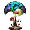 Qikam Lampada da tavolo a fungo, Lampada da scrivania a fungo | Lampada LED a forma di fungo colorato da sogno - Statua vintage per la decorazione della stanza, lampada notturna per camera da letto