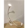 Ikea Navlinge 204.498.95 - Faretto LED con morsetto, colore: Bianco