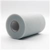 CaiiBtntgb 91m x 15 cm! Tessuto in rotolo di tulle per decorazioni artigianali Tutu Matrimoni Costumi Gonne Feste Regalo Fiocco baby shower, Molti colori disponibili. (Grigio Argento)