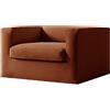 KYJSW Velluto Copridivano Chesterfield 1/2/3/4 Posti Fodera Per Divano Elasticizzato Fodere Per Cuscini Antiscivolo Antimacchia Lavabile (Caffè rosso,CHAIR+1 SMALL SEAT)