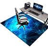 KQIEJUY Tappeto Sedia Gaming 60 x 120 cm, Tappeto Sedia Ufficio, Tappeto Salvapavimento Antiscivolo, Tappeto per Sedia con Ruote, Tappetino per Sedia da Scrivania, Tappetino Protettivo per Pavimenti Duri