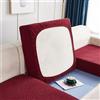 VEAI Coprisedile per Divano 3/4/2/1 Posti con Penisola Copri Divano Elastico Federa per Cuscino per Divano del Sedile Velluto Copridivano Protezione del Cuscino Sedile ( Color : #17 , Size : 2 seats (100-1