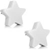 monTTese 2 luci intelligenti per corridoio, sensore a forma di stella, sensore di luce LED per notte, luce notturna