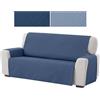 CASAbella Salvadivano Trapuntato Double Face Copridivano Kira da 1 a 4 posti 4 Colori (Blu scuro/chiaro, 2 posti (cm 120x210))