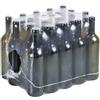 Firmadigaranzia srl Bottiglia Vino bordolese in Vetro Duro Vuota Adatta per Tappi Sintetici Sughero alettati e gabbiette - Bottiglia in Vetro Vuota Made in Italy per Vino E Spumante - Confezione 20 PZ